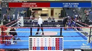 This was my first national fight. Sadly, the judges cheated me. I would have been 12-0.