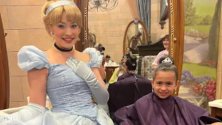 EMMA’s Birthday celebration at the Bibbidi Bobbidi Boutique of Disney’s Magic Kingdom