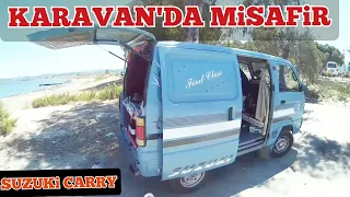 KARAVAN'DA MİSAFİR VAR!! (SUZUKİ CARRY MiNiVAN) Karavan Yapımı, Camper, Campervan, Vanlife