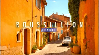 France 4K Roussillon, Provence HDR Walking Tour 4K60fps