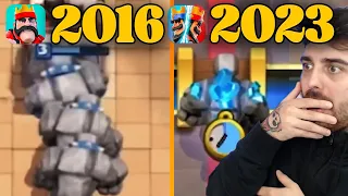 CLASH ROYALE: 2016 VS 2023 😲