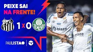 OTERO CRAVA E SANTOS LARGA NA FRENTE NA FINAL! SANTOS 1 X 0 PALMEIRAS | PAULISTÃO 2024