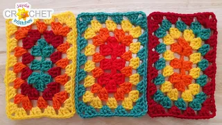 Granny Rectangle Crochet Pattern & Tutorial