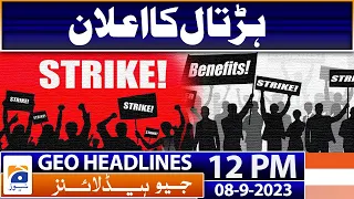 Geo Headlines Today 12 PM | Russia aims for productive energy talks with Pakistan | 8 September 2023