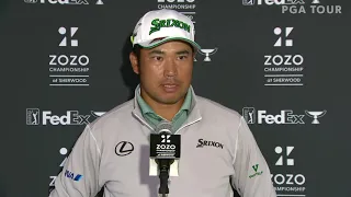 Hideki Matsuyama Friday Flash Interview 2020 Zozo Championship @ Sherwood - Round 2