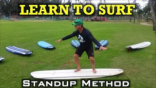 Surf Club Maui - surfing standup method, with Dave Dorn