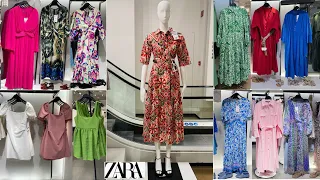 ZARA WOMEN’S DRESSES NEW COLLECTION / APRIL 2023