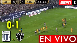 ALIANZA LIMA VS ATLETICO MINEIRO (0-1) EN VIVO HOY COPA LIBERTADORES 2023, donde ver resumen