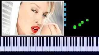 Kylie Minogue - Can't Get You Out Of My Head Piano Tutorial