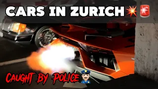 LOUD LAMBORGHINI AVENTADOR TERRORIZING ZURICH *CAUGHT BY THE POLICE* [EN]