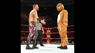 wwe,Heath Slater and Rhyno vs The Miz and a bear highlights 12 june 2017, wwv