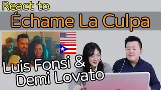 Luis Fonsi, Demi Lovato - Échame La Culpa 뮤직비디오에 대한 훈과 꼬르미의 반응 [리액션 & 리뷰] / 훈타민