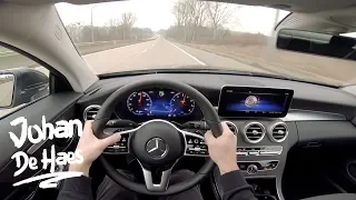 2019 Mercedes C-Class Coupé C 200 184 hp POV Test drive