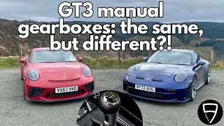 Manual 991.2 v 992 GT3: same gearboxes… but are they different?!