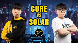 StarCraft 2: CURE vs SOLAR - ESL Open Cup #115 Korea | Finals