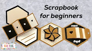 (Tutorial) Scrapbook Ideas for Beginners - NGOC VANG Handmade