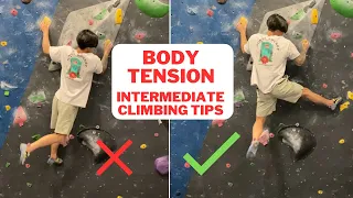 Toe Smears - INTERMEDIATE climbing BODY TENSION technique