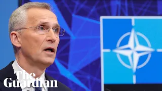 Stoltenberg: Nato to send equipment to Ukraine as fears grow of Russia chemical attack