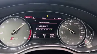 Audi S6 0-80 run