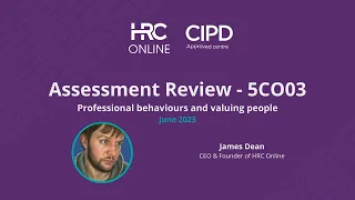 NEW June 2023 - 5CO03 Professional Behaviours and Valuing People