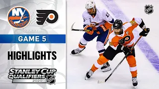 NHL Highlights | Second Round, Gm5 Islanders @ Flyers - Sept. 1, 2020