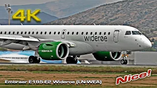 Embraer E190-E2 Wideroe (LN-WEA) Alicante!