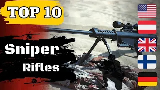 Top 10 SNIPER RIFLES in the world  | comparison #comparison #sniper #rifle #top10