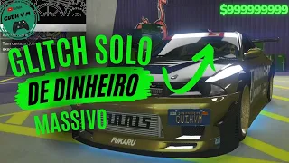 GTA V ONLINE NOVO GLITCH MASSIVO SOLO DE DINHEIRO