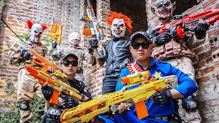 LTT Films : Patrol Police Warriors S.E.A.L X Nerf Guns Fight Grakk Mask Arrest Suspects