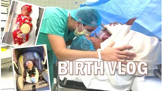 BIRTH VLOG | SCHEDULED C-SECTION | First Time Mom