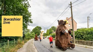 Tiende Berenfeesten Vlierzele met stoet, zegening en berenworp - ikwashier.live bij Gezinsbond