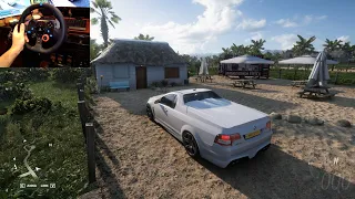 Holden GTS Maloo Beach Drive - Forza Horizon 5 | Logitech G29