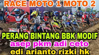 REBUTAN TAHTA JUARA BBK MODIF RACE 1  RACE 2 PERANG BINTANG GRASSTRACK!!! #part4
