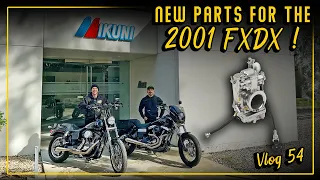 New parts for the 2001 FXDX! - Vlog 54