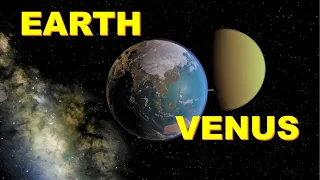 Venus Collides With Earth | Planets Collision
