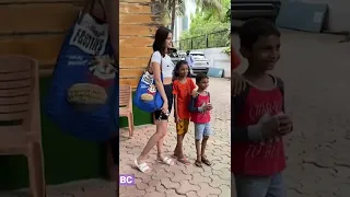 Ananya Pandey spotted at Andheri