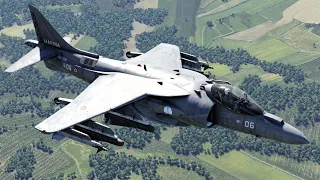 AV-8B Plus Harrier | Italy Top Tier Gameplay