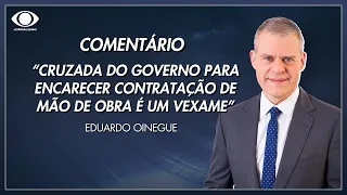 Oinegue critica ação do governo no STF contra desoneração: “Vexame” | Jornal da Band