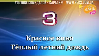 Каменских - Красное вино (Karaoke, Караоке)