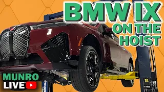 Adaptive two-axle air suspension | BMW iX Hoist Review