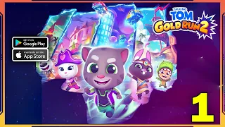 Talking Tom Gold Run 2 Gameplay Walkthrough (Android, iOS) - Part 1