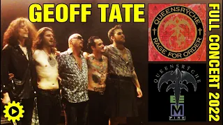 GEOFF TATE - Full Concert [15/10/22 Thessaloniki Greece #live Queensryche's Empire & Rage for Order]