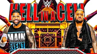 WWE 2K24 - Jey Uso vs Solo Sikoa | Hell in a Cell | Gameplay