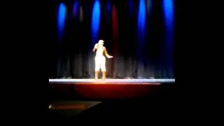 girl sings skyfall at talent show