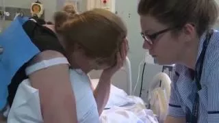 Pain relief in labour: epidurals - Ukrainian