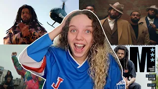 J. Cole - amari (OFFICIAL MUSIC VIDEO) [Reaction]