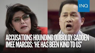 Accusations hounding Quiboloy sadden Imee Marcos: ‘He has been kind to us’