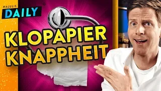 Die unbekannten Hintergründe zum Klopapier-Wahnsinn | WALULIS DAILY