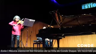 Conciertazo ayer de Santiago de la Riva y Ángel Gago en los #ConciertosdeEstío de #CondeDuque