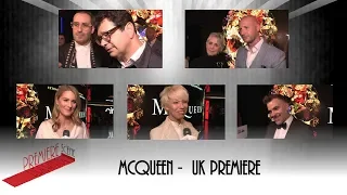 McQueen - UK Premiere interviews - Ian Bonhôte, Peter Ettedgui, Janet McQueen, Gary McQueen